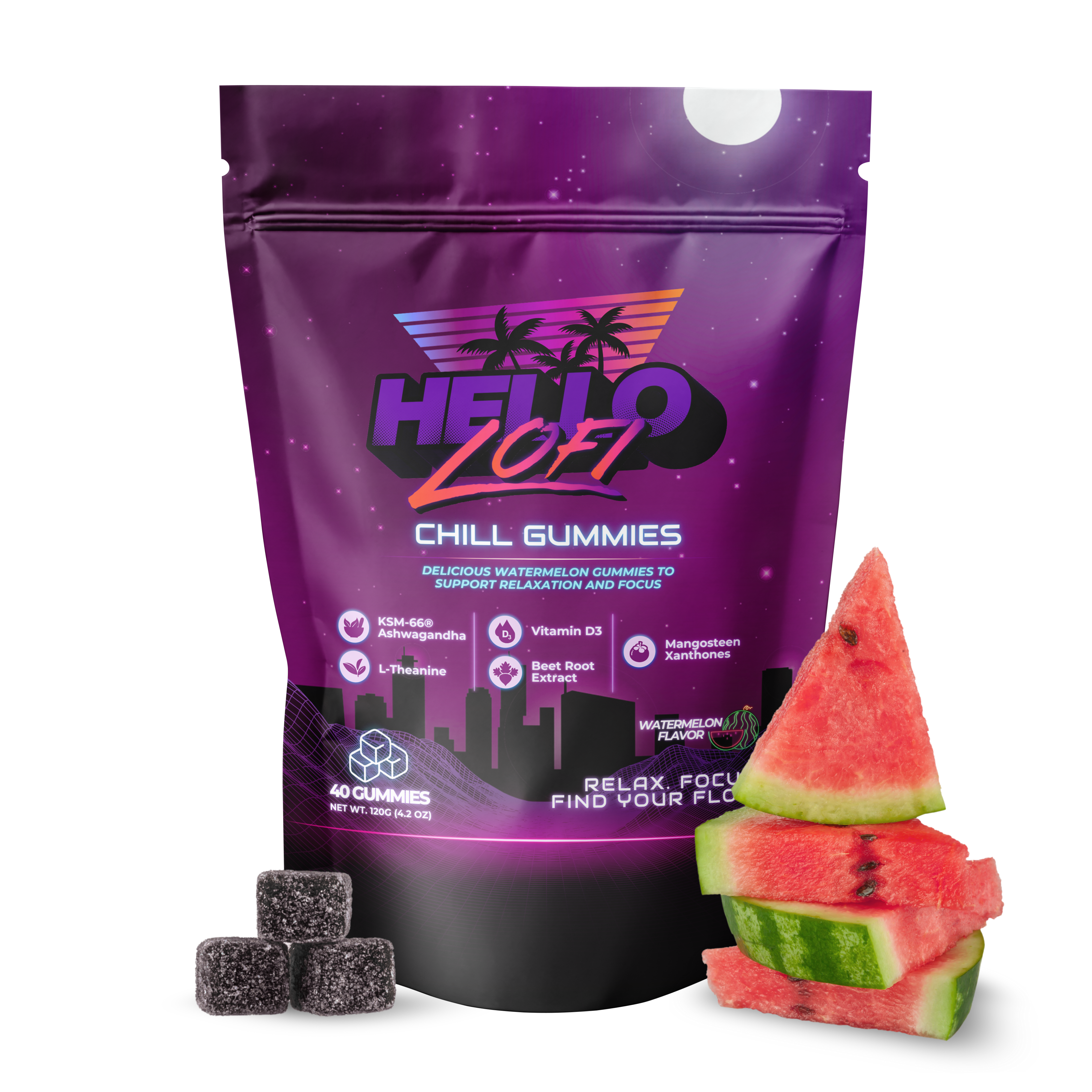 Hello LoFi Chill Gummies