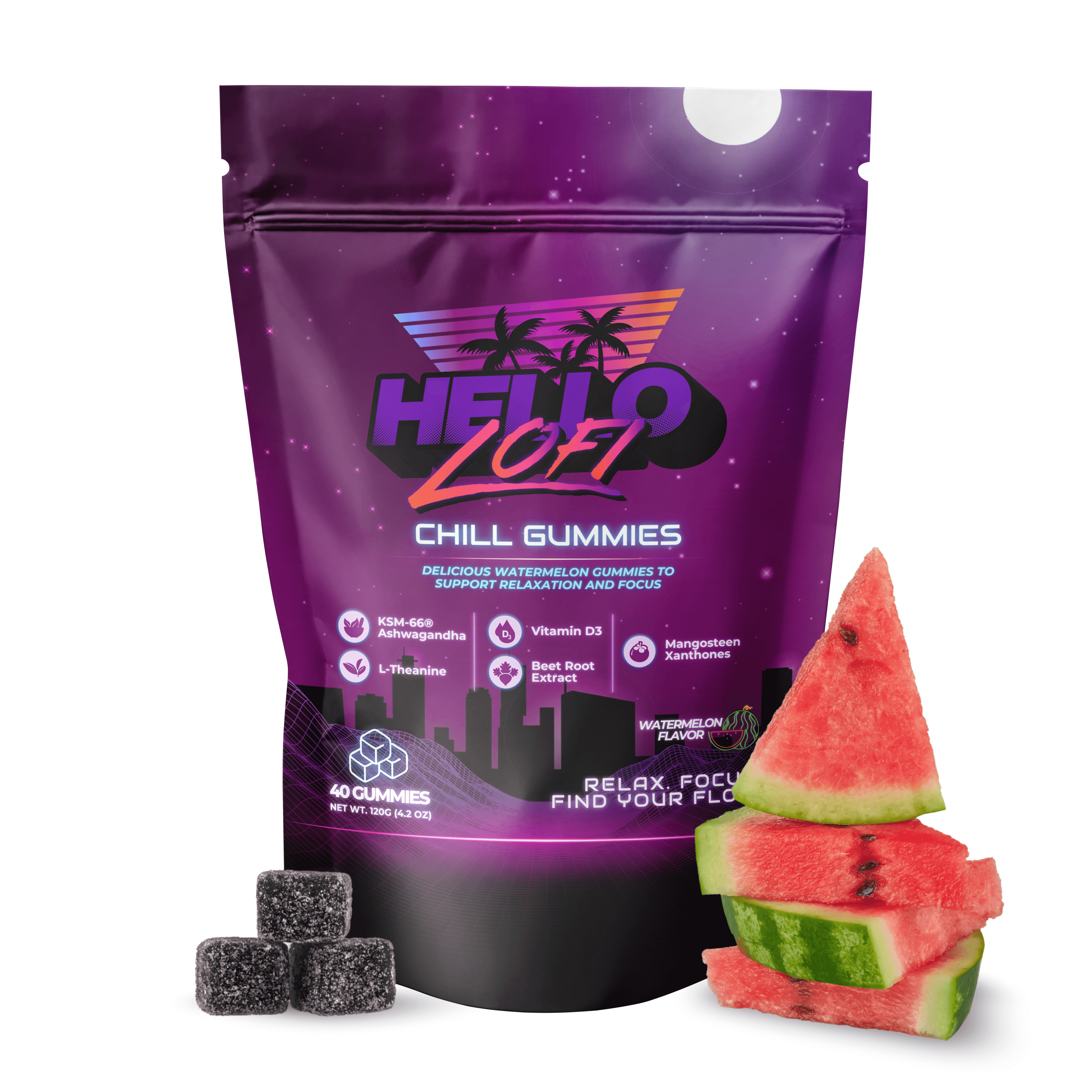 Hello LoFi Chill Gummies