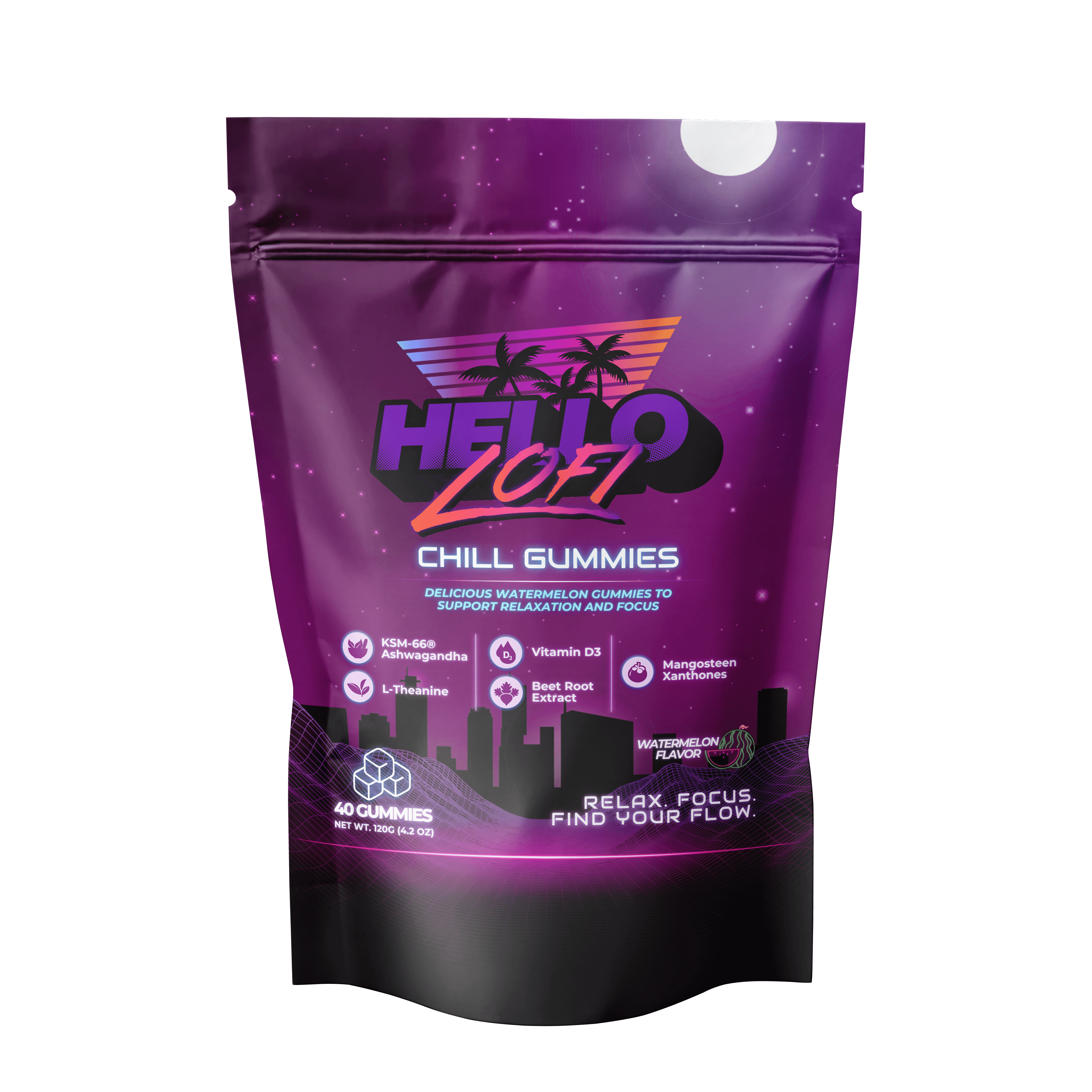 Hello LoFi Chill Gummies